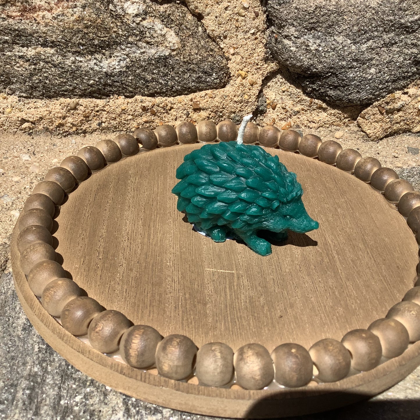 Beeswax hedgehog By Sawdust Siren