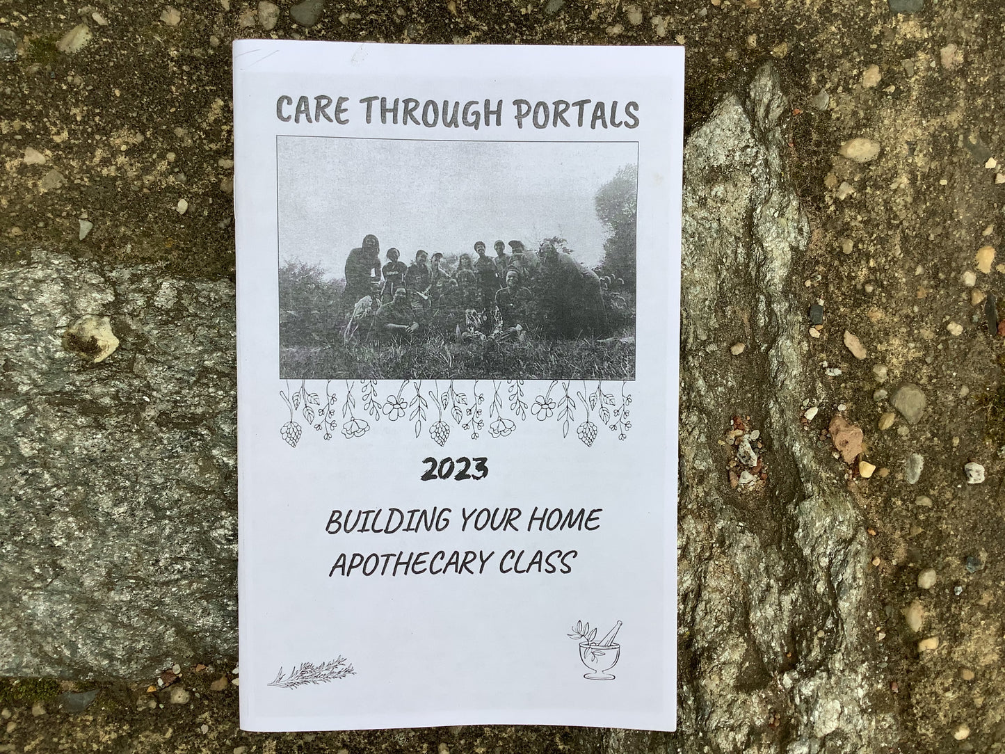 Building Your Home Apothecary Zine-Care Through Portals-2023