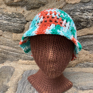 Crochet Bucket Hats by Tahnisha Thomas - Welcome Center Associate