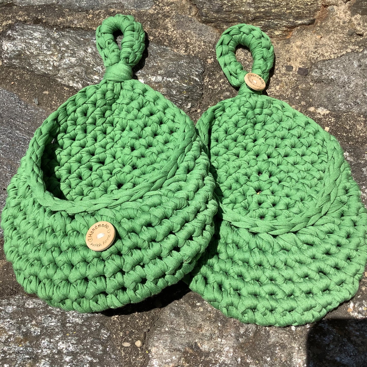 Crocheted Plant Hangers by Tahnisha Thomas - Welcome Center Associate