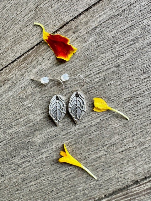 Nature Inspired Earrings (Metal) By Sawdust Siren