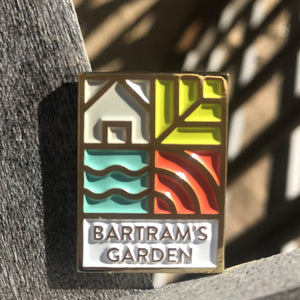 Bartram's Garden Logo: Enamel Pin