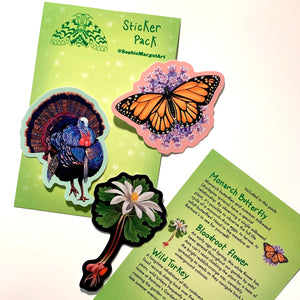 Bartram's Garden Sticker Pack from Sophie Margot Art