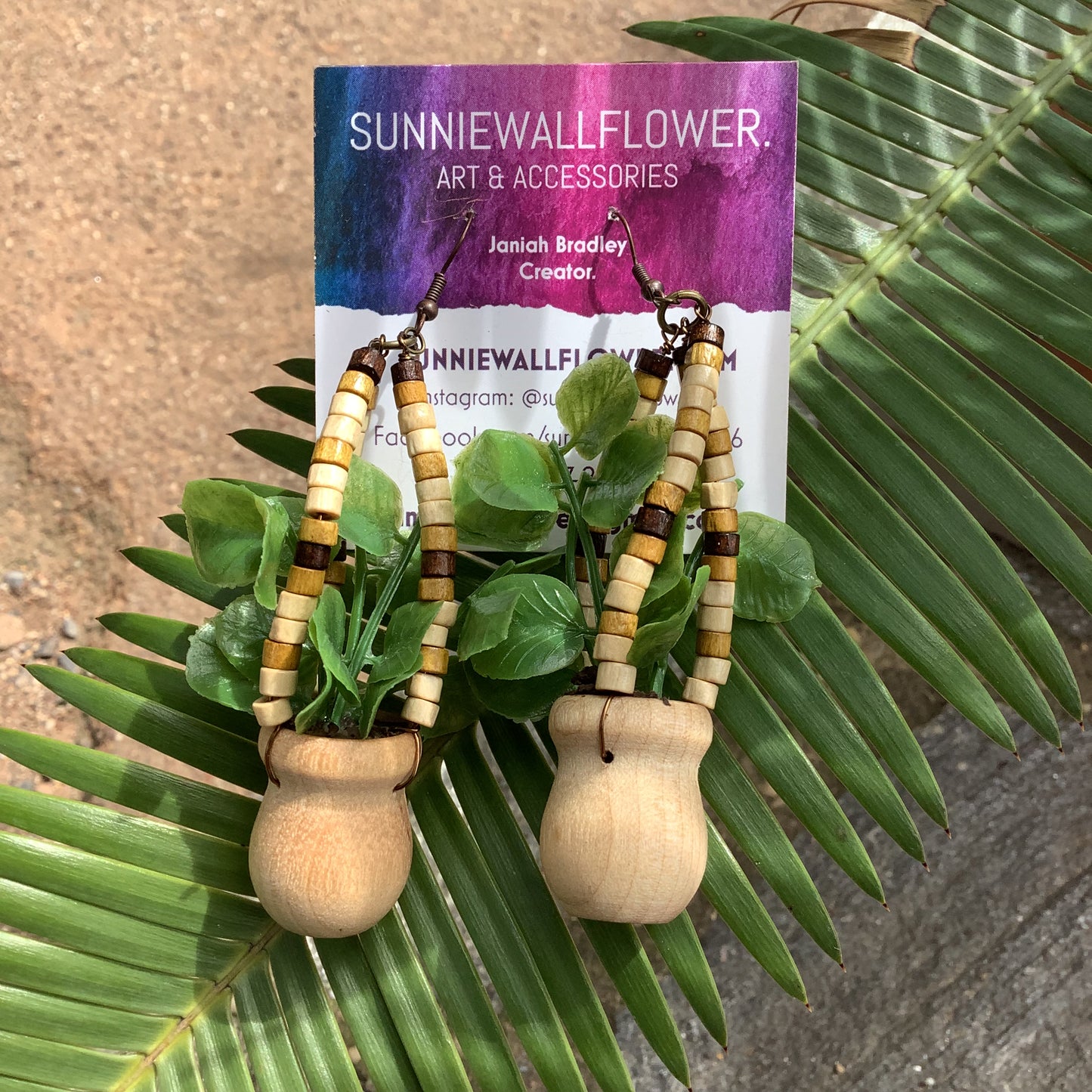 Earrings by Sunnie Wallflower