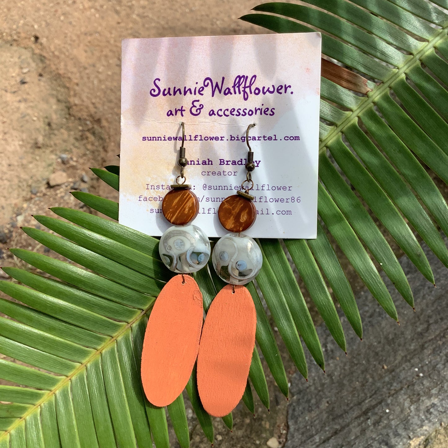 Earrings by Sunnie Wallflower