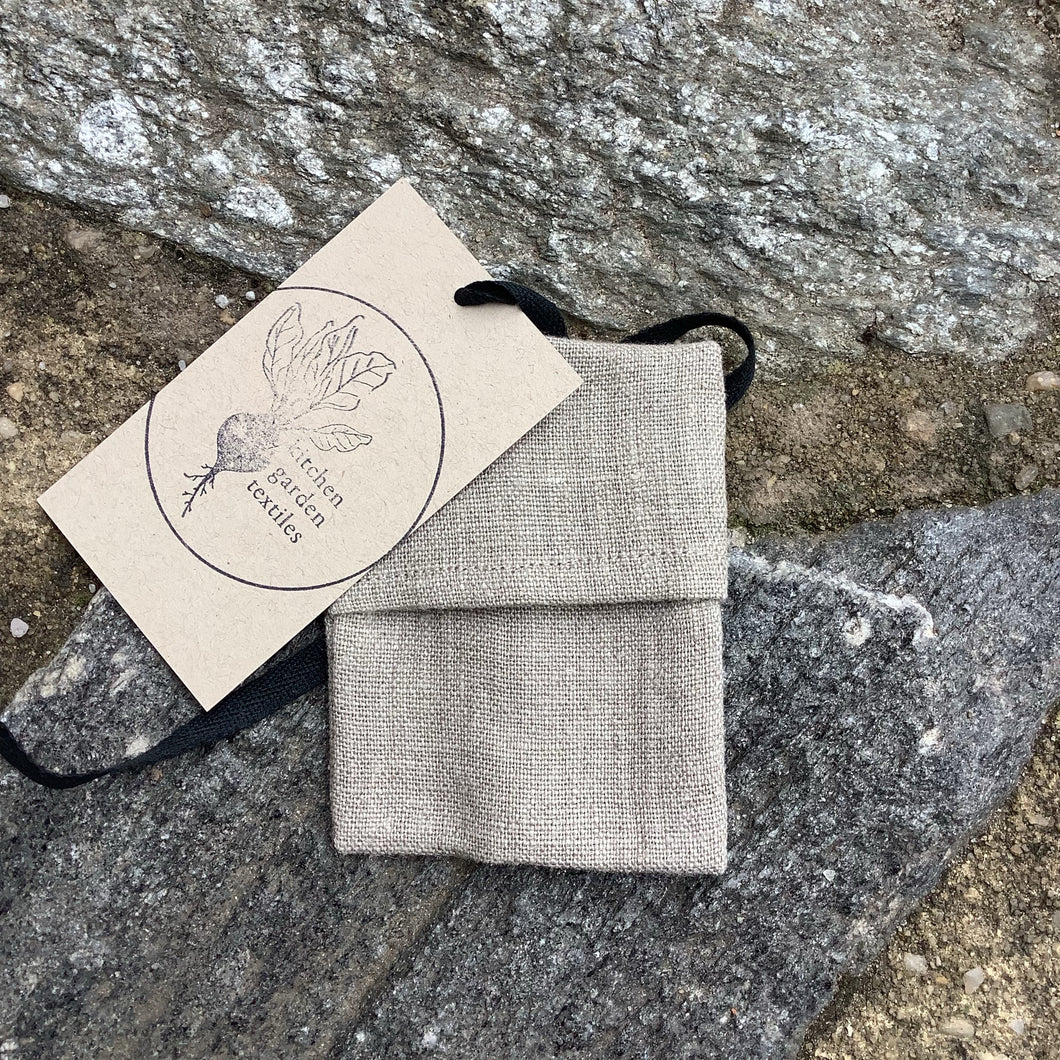 Linen Tea Bags from Kitchen Garden Textiles