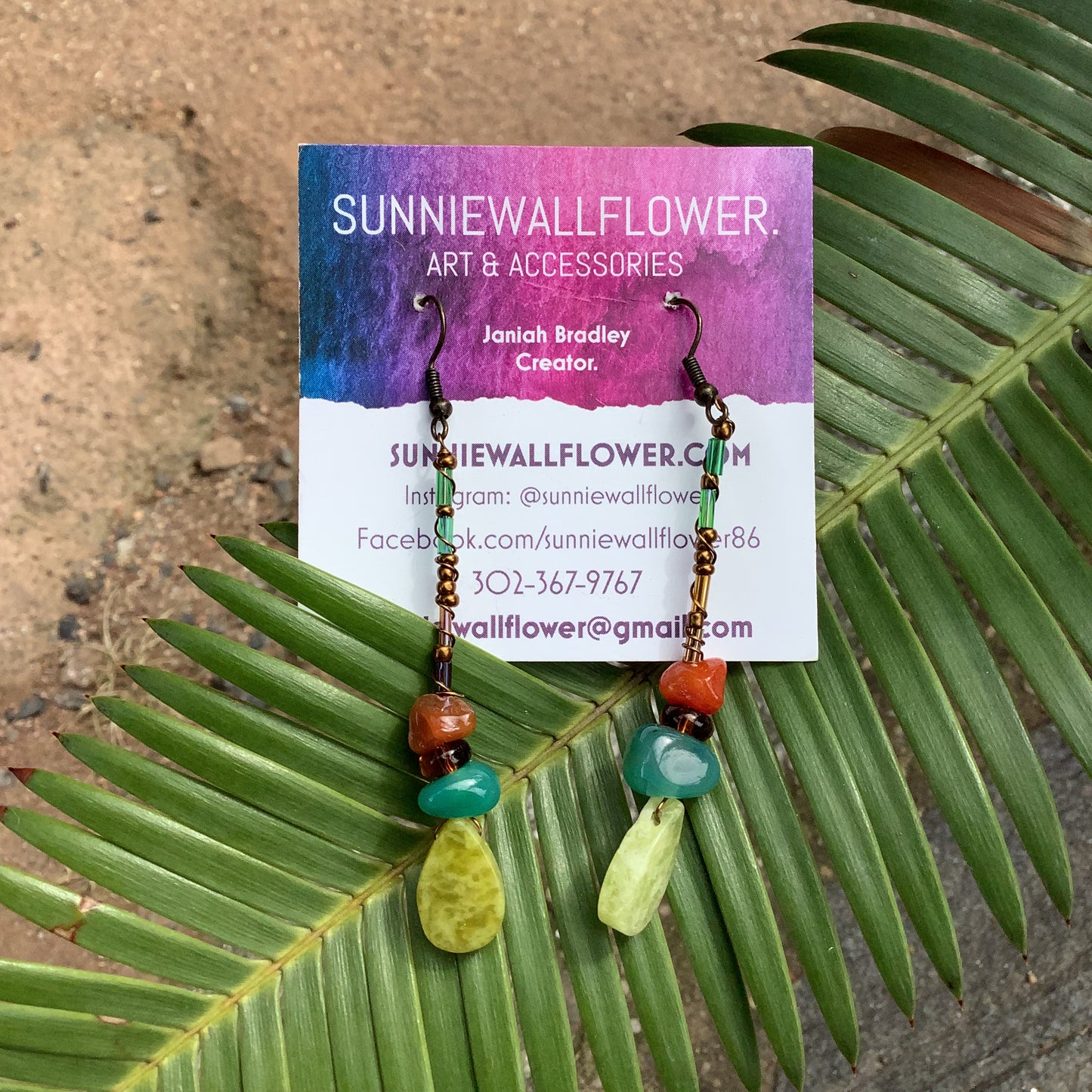 Earrings by Sunnie Wallflower