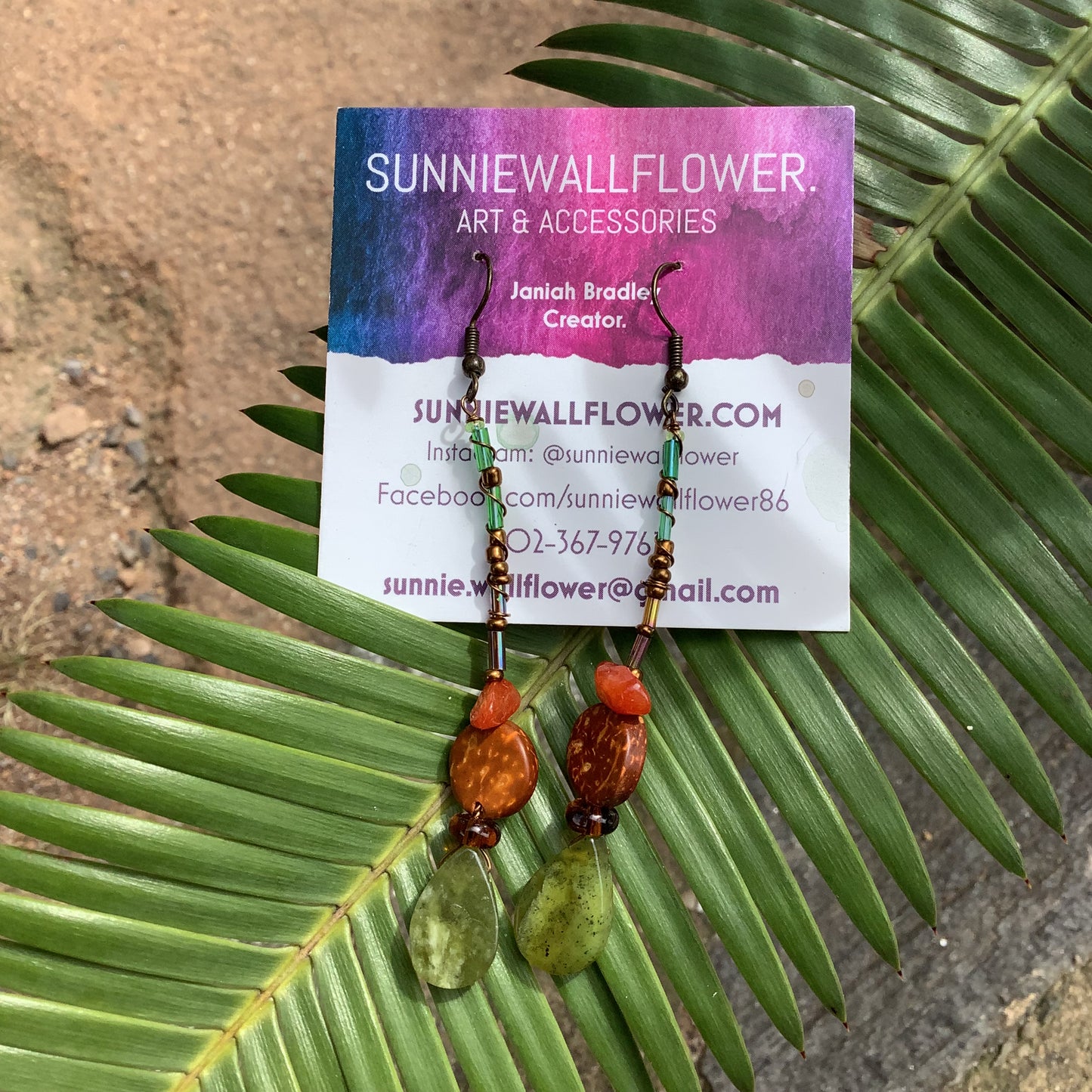 Earrings by Sunnie Wallflower