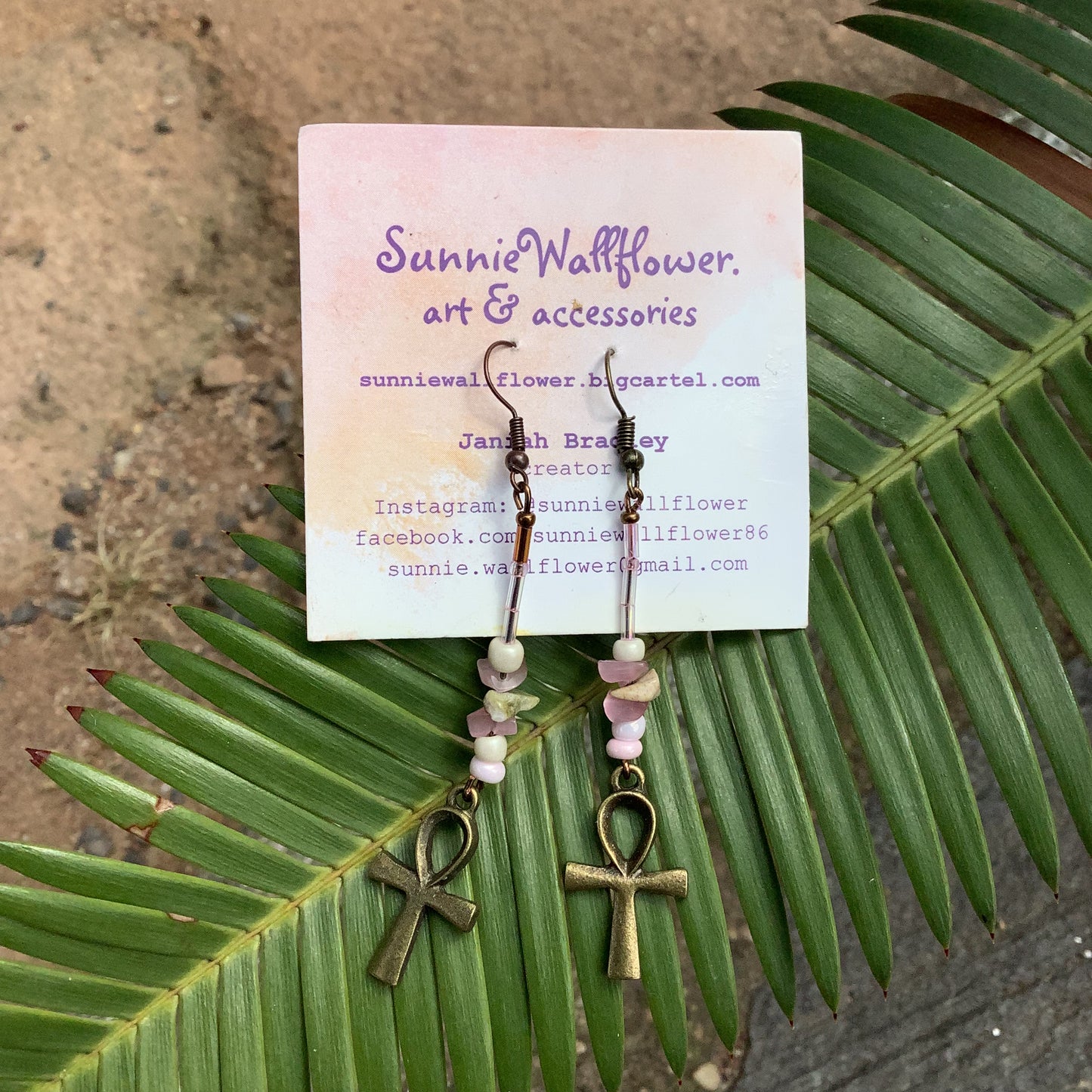 Earrings by Sunnie Wallflower