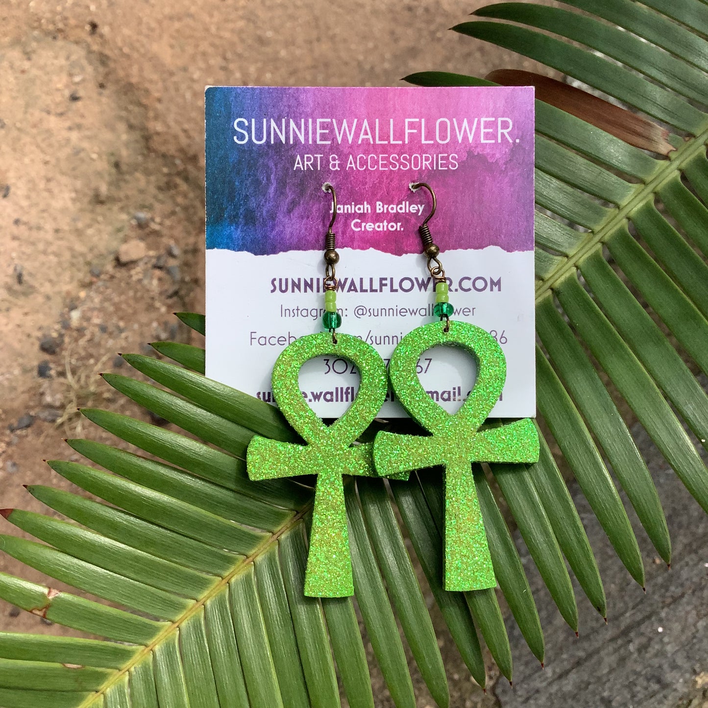 Earrings by Sunnie Wallflower