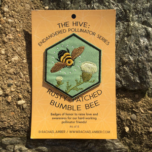 Endangered Pollinator Patches from Rachael Amber