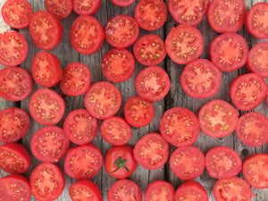 Solanum lycopersicum 'Plait de Haiti', Tomato
